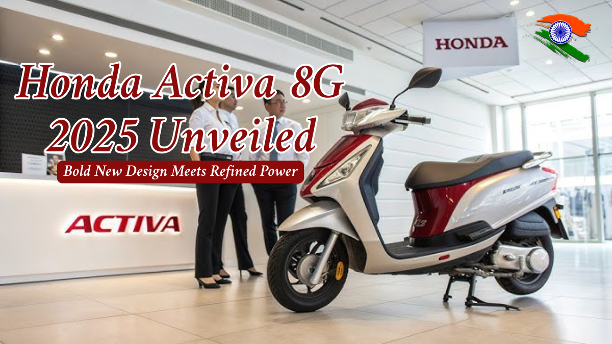 Honda Activa 8G 2025 Unveiled: Bold New Design Meets Refined Power